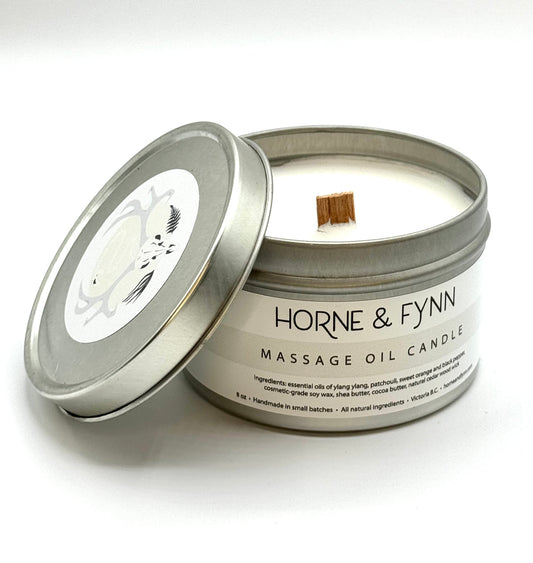 Horne & Fynn- Massage oil Candle